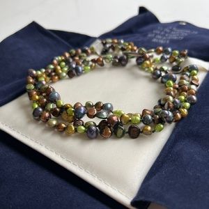 Real Italian Pearl Necklace - Officini Gioielli, Rome